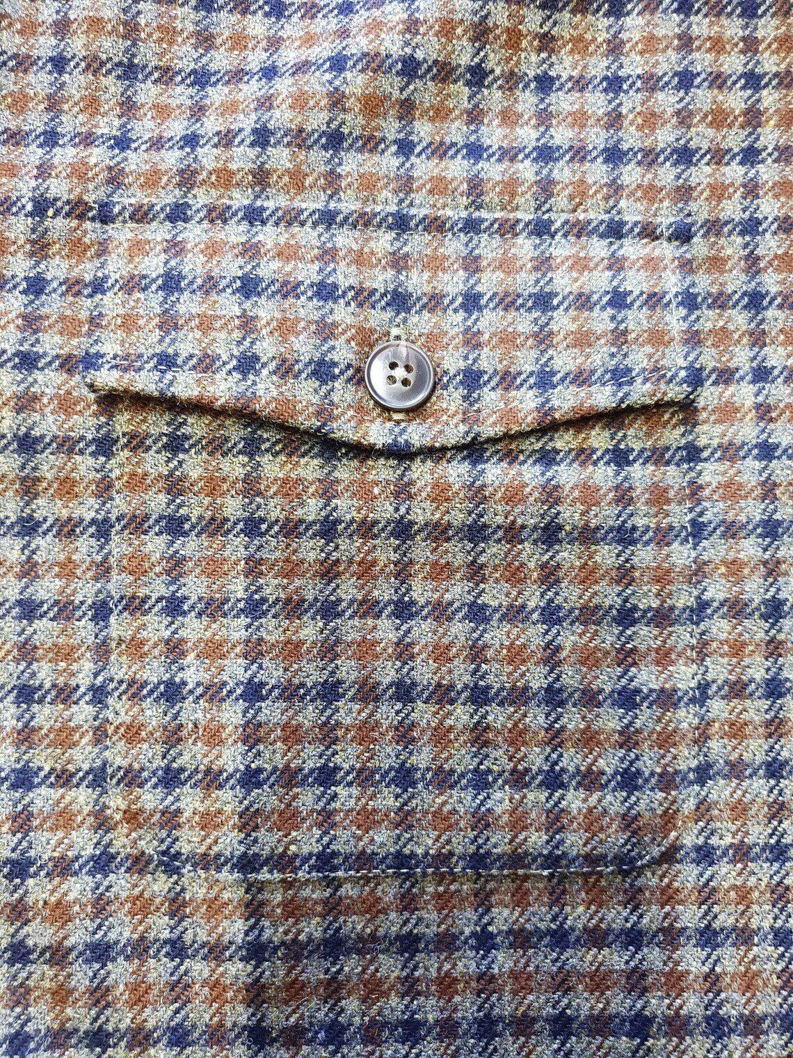 Tweed Overshirt in Fox Brothers Tweed — TWEED ADDICT